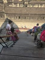 Angkor Wat Aufstieg &ndash; &copy; Jürgen Müller (Eberhardt TRAVEL)