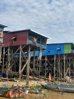 Stelzenhäuser und Dörfer am Tonle Sap - Fluss &ndash; &copy; Birgit Kirchner (Eberhardt TRAVEL)
