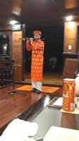 Traditionelle Musik auf der Dschunke