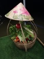 Gemüse Korb - Dinner am Bambusfloß, Hoi An &ndash; &copy; Marieta Beck (Eberhardt TRAVEL)