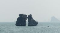 Kämpfende Hähne (Fighting Cockle), Halong Bucht