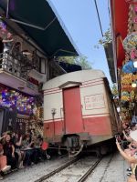 Eisenbahnschienen Hanoi
