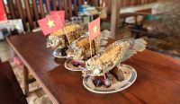 Elefantenohrfisch-Essen im Mekong Delta &ndash; &copy; Petra Hady (Eberhardt TRAVEL)