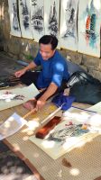 Hoi An - freundlicher Straßenkünstler &ndash; &copy; Petra Hady (Eberhardt TRAVEL)