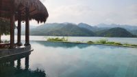 Mai Chau - Unser Swimmingpool am Hoa Binh See &ndash; &copy; Petra Hady (Eberhardt TRAVEL)