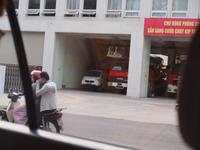 Freizeit in Saigon - Feuerwehrdepot &ndash; &copy; Juliane Voigt (Eberhardt TRAVEL)