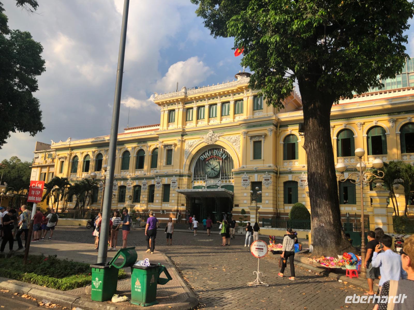 Postamt Saigon Vietnam &ndash; &copy; Sabine Letzybyll (Eberhardt TRAVEL)
