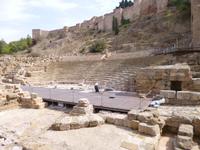 Bummel durch Malaga - Römisches Amphitheater &ndash; &copy; Isabel Schirmer (Eberhardt TRAVEL)
