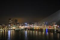 Rotterdam bei Nacht &ndash; &copy; Marianne Förster (Eberhardt TRAVEL)