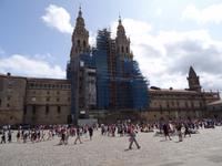 Santiago de Compostela - Praza do Obradoiro , Kathedrale &ndash; &copy; Hans-Joachim Trutz (Eberhardt TRAVEL)