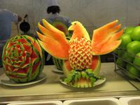 Mein Schiff 3 - Dekoration auf dem Buffet &ndash; &copy; Annette Weise (Eberhardt TRAVEL)