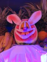 Mein Schiff 3 -Weisse Poolparty - Kunstwerke aus Obst &ndash; &copy; Annette Weise (Eberhardt TRAVEL)