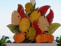 Mein Schiff 3 - Kunst aus Obst &ndash; &copy; Annette Weise (Eberhardt TRAVEL)