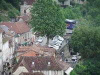 Rocamadour. einsamer Eberhardt-Bus &ndash; &copy; Peter Großer (Eberhardt TRAVEL)