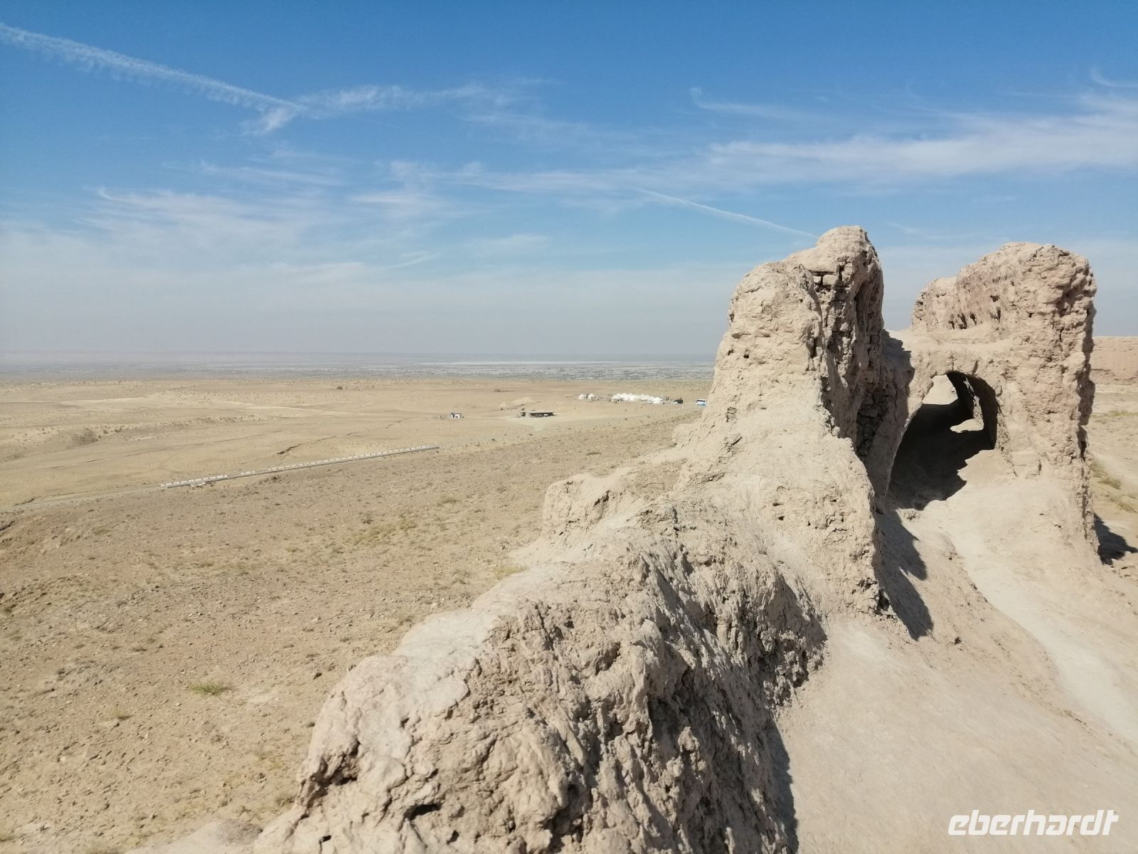 Besichtigung von Ayaz-Kala &ndash; &copy; Andrej Kulikov (Eberhardt TRAVEL)