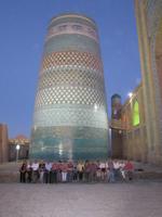 Abendliches Chiwa - Kaljan Minarett &ndash; &copy; Sylvia Ott (Eberhardt TRAVEL)