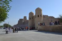 Usbekistan - Eines der historischen Stadttore von Xiva &ndash; &copy; Andreas Wolfsteller (Eberhardt TRAVEL)