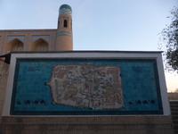 Schema der Altstadt in Chiwa &ndash; &copy; Birgit Hornung (Eberhardt TRAVEL)
