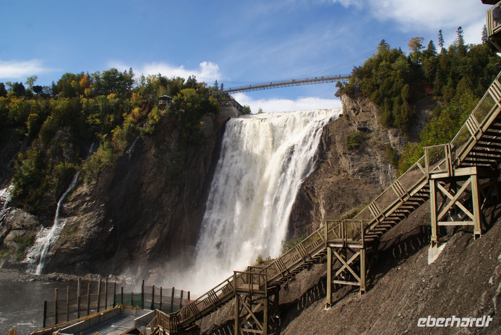 147 Wasserfall Montmorency &ndash; &copy; Susanne Schirmann (Eberhardt TRAVEL)