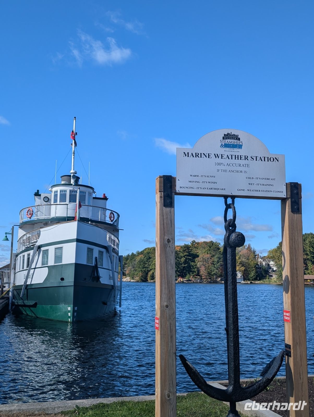 Dampfschiffahrt Gravenhurst &ndash; &copy; Mandy Rauschner (Eberhardt TRAVEL)