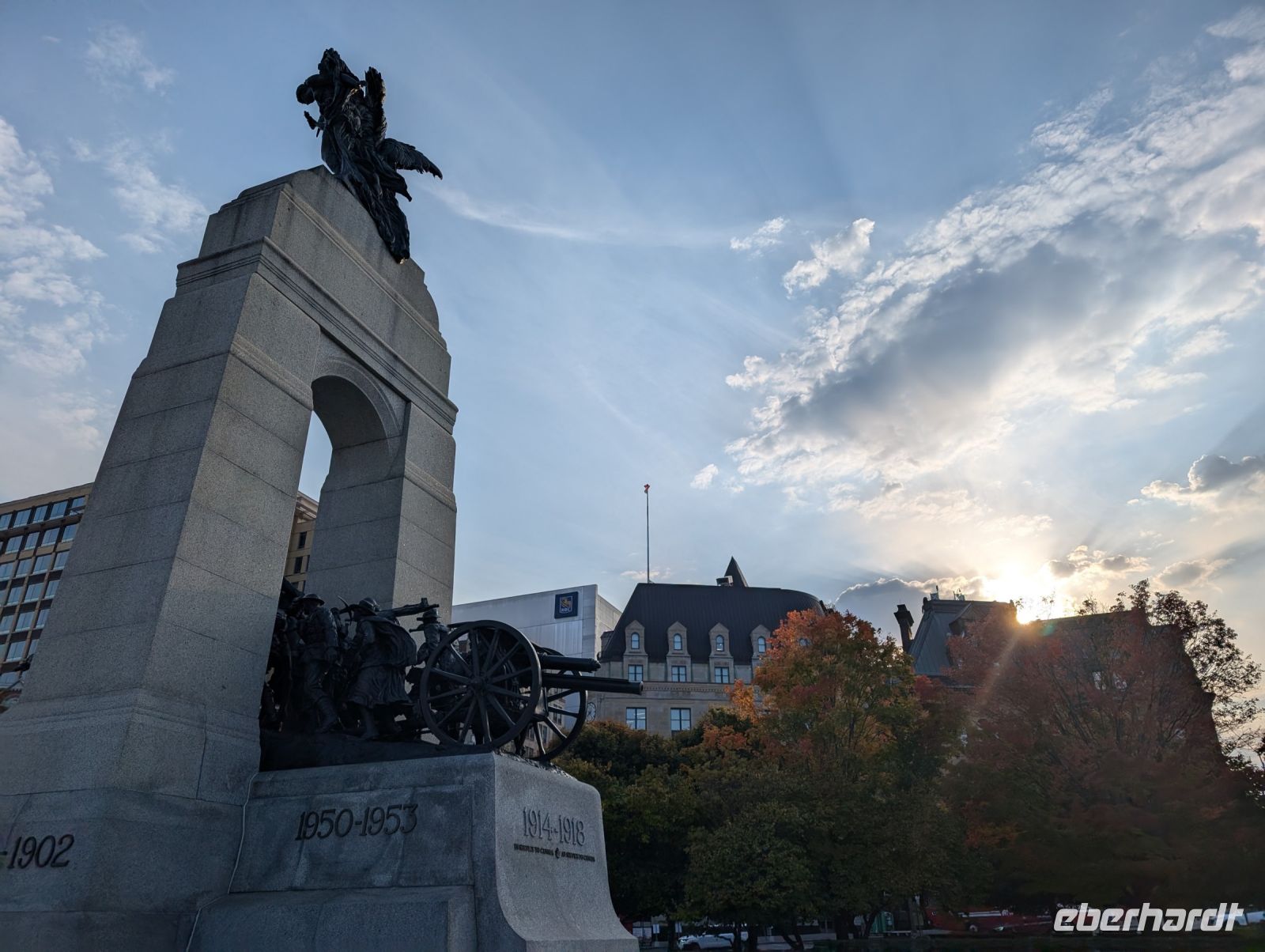 Kriegsdenkmal Ottawa &ndash; &copy; Mandy Rauschner (Eberhardt TRAVEL)