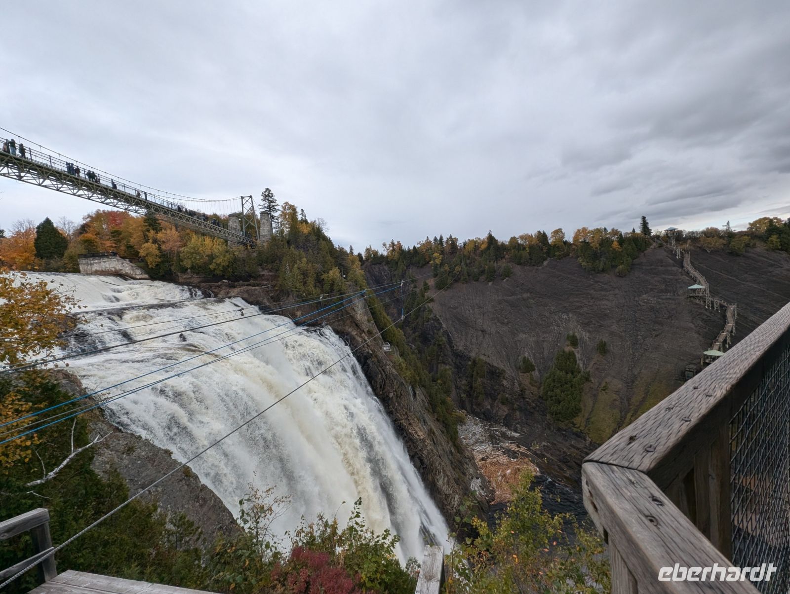 Montemorency Falls &ndash; &copy; Mandy Rauschner (Eberhardt TRAVEL)