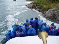 Blick auf die untere Etage auf der Maid of the Mist &ndash; &copy; Nicole Kunath (Eberhardt TRAVEL)