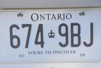 Unser Bus in Ontario registriert! &ndash; &copy; Susanne Schirmann (Eberhardt TRAVEL)