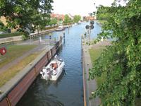 Plau am See - an der Schleuse