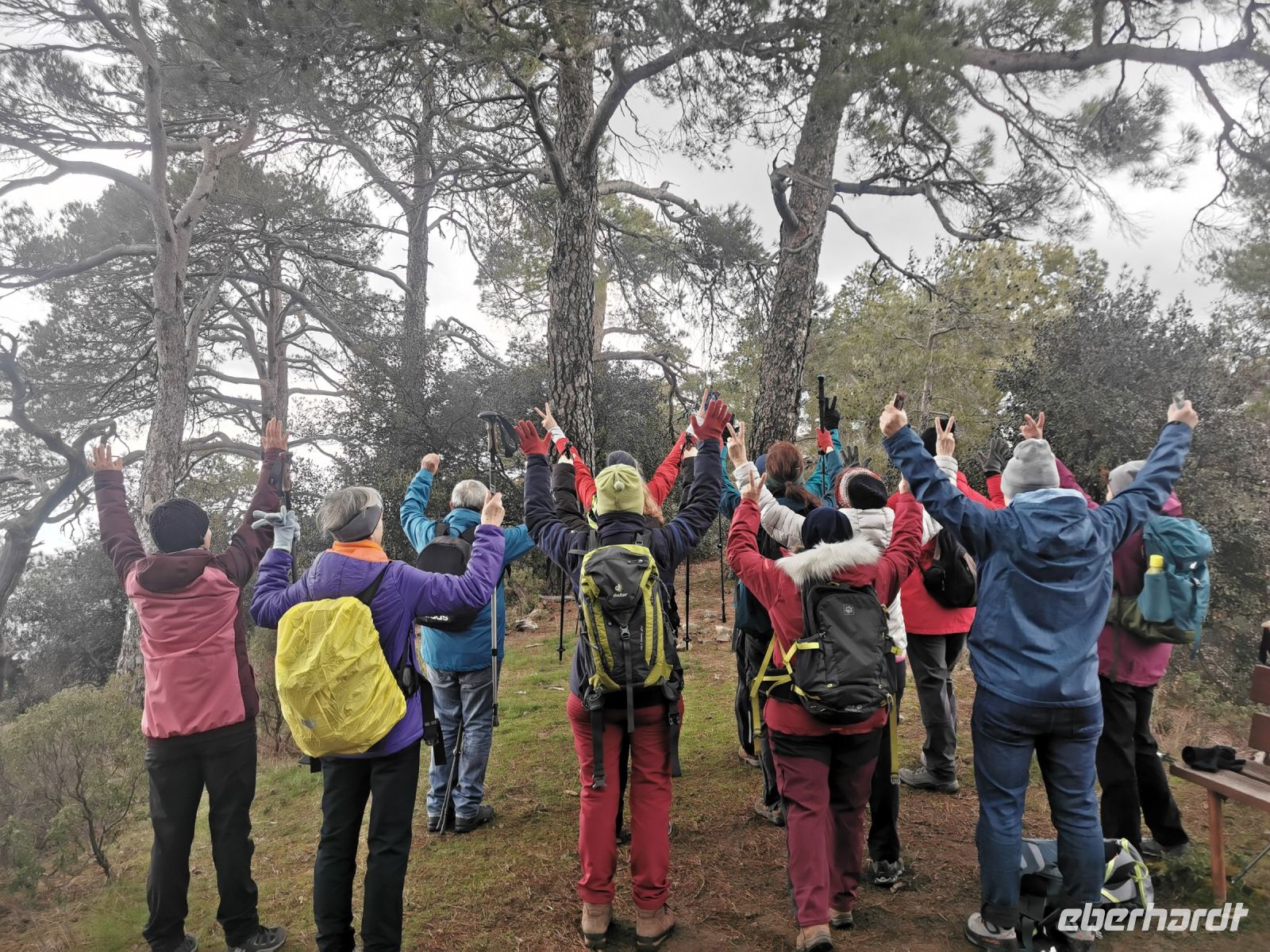 Unsere Gruppe hat den steilen Anstieg mit Bravour bewältigt &ndash; &copy; Simone Willner (Eberhardt TRAVEL)
