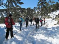 Persephonie-Wanderung im Schnee &ndash; &copy; Britt Reuter-Bracklow (Eberhardt TRAVEL)