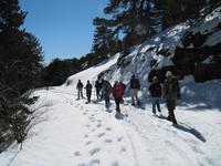 Persephonie-Wanderung im Schnee &ndash; &copy; Britt Reuter-Bracklow (Eberhardt TRAVEL)