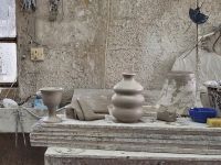 Rohprodukt Savvas Pottery &ndash; &copy; Celine Patzak (Eberhardt TRAVEL)