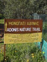 Wegmakierung Adonis Trail, Zypern