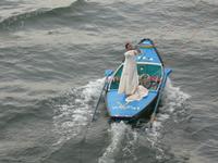 Verkäufer auf dem Nil