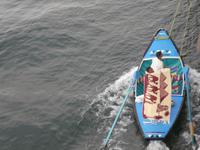 Verkäufer auf dem Nil