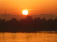 Sonnenaufgang auf dem Nil