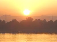 Sonnenaufgang auf dem Nil