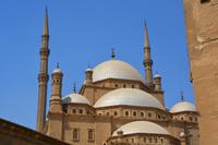 Vor der Muhammad Ali Moschee (Alabastermoschee)