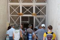 Vor dem Grab Ramses III.