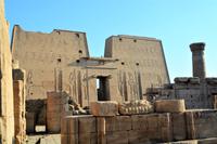 Horus-Tempel in Edfu aus der Ptolemäer-Zeit