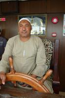 Kapitän bei der Arbeit