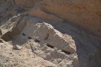 Spuren im Steinbruch