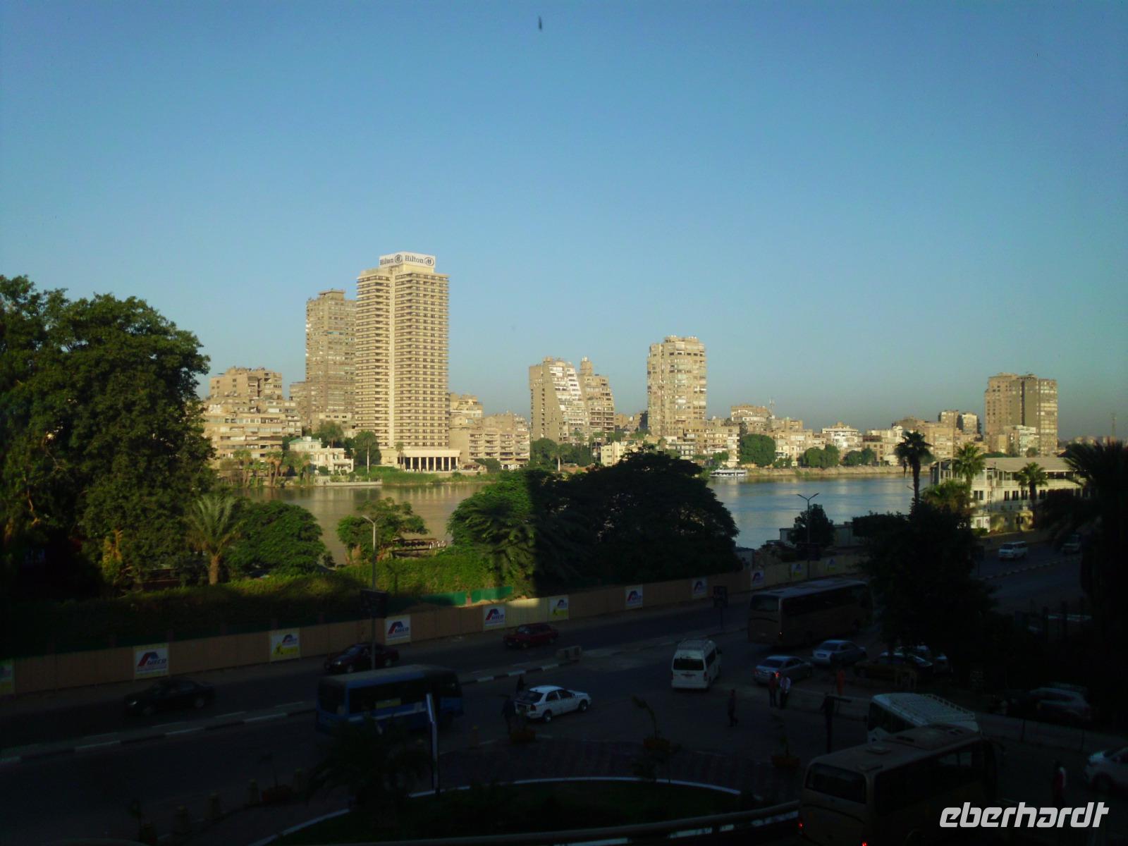 Kairo - Blick aus dem Hotel