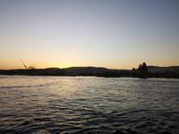 Sonnenuntergang auf dem Nil