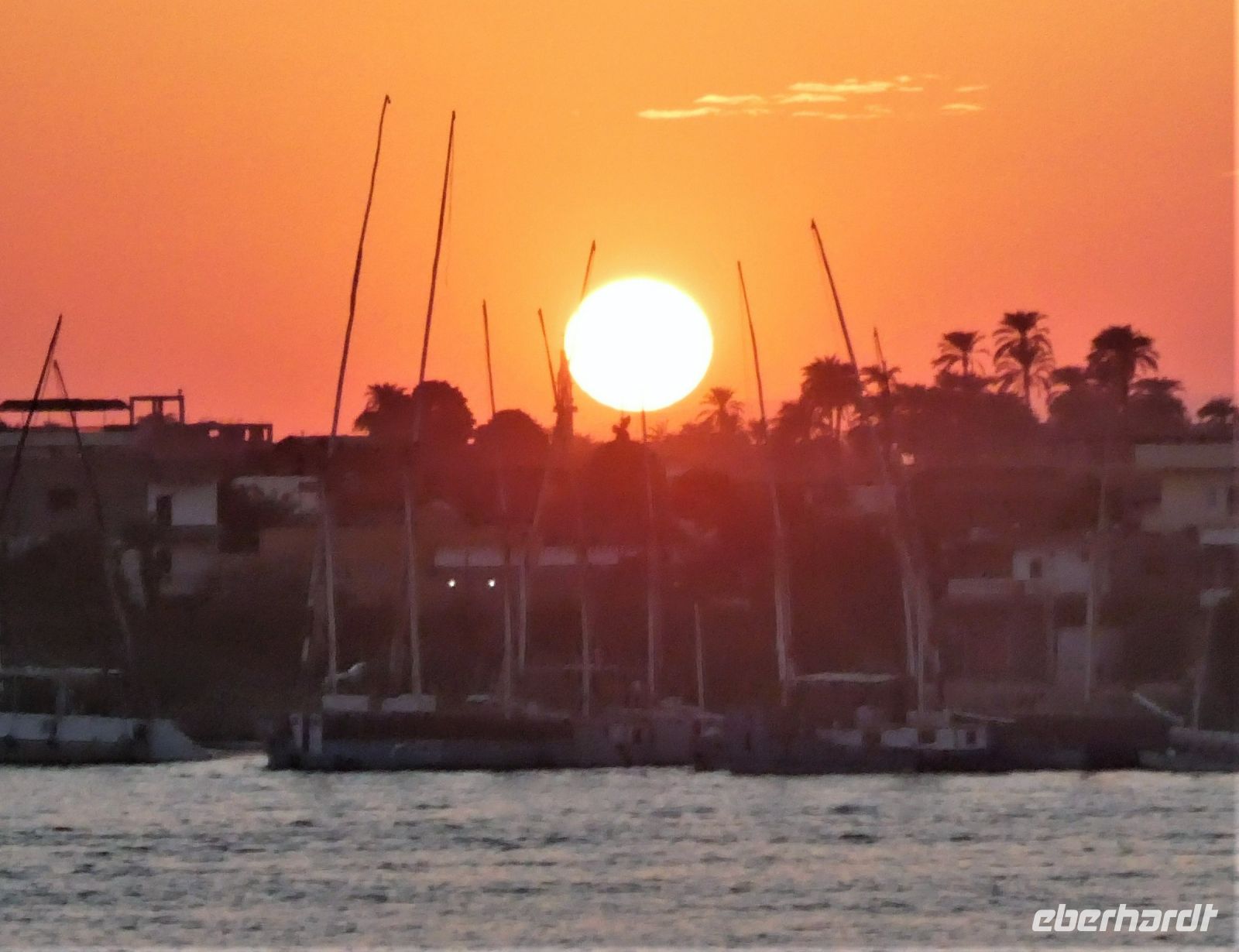 Sonnenuntergang am Nil