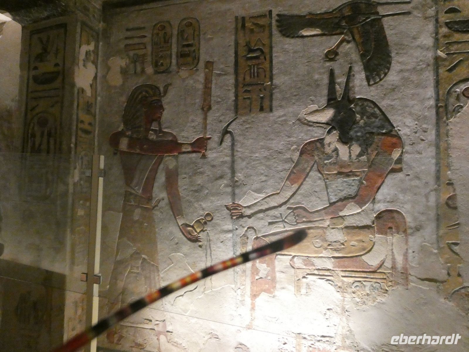 Bildnis im Grab Ramses III. 