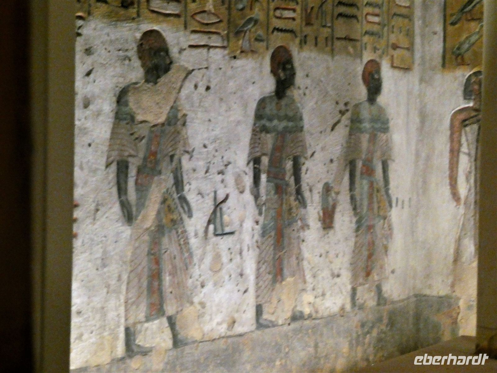 Bildnis im Grab Ramses III.