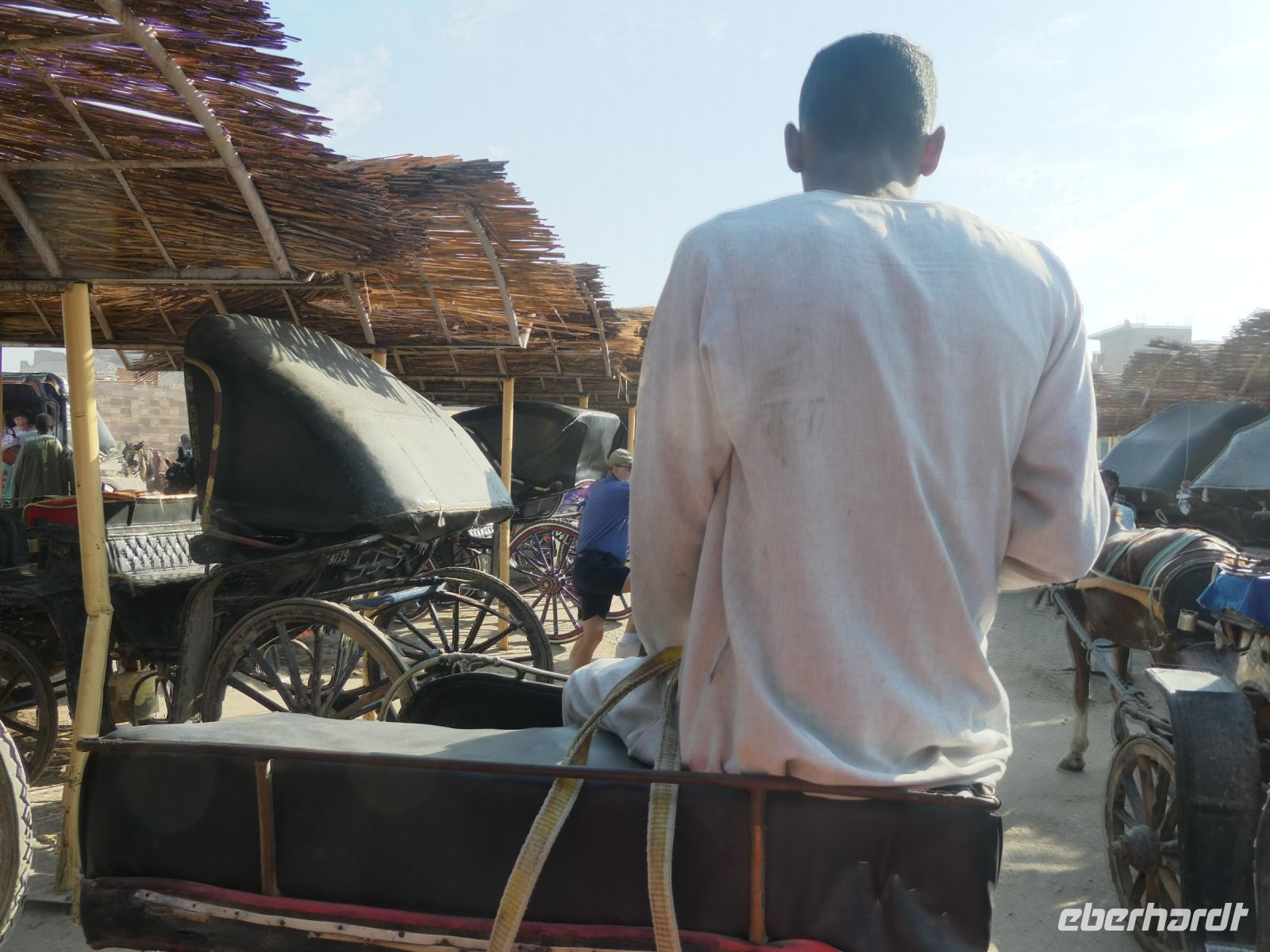 zurück mit der Kutsche