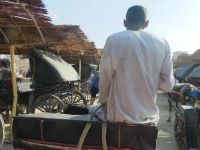 zurück mit der Kutsche